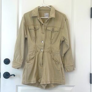 LeLis Denim Romper size‎ S